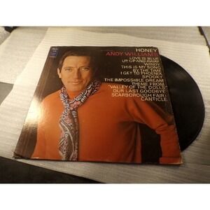 Andy Williams Honey Vinyl LP Album Columbia Records CS 9662 1968 Easy Listening